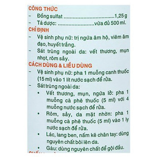Dung Dịch Vệ Sinh Phụ Nữ Gynofar 250ml- 500ml