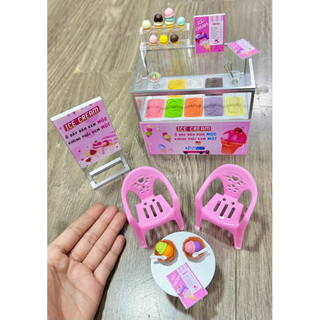 Mô hình xe đồ ăn các loại 1/12