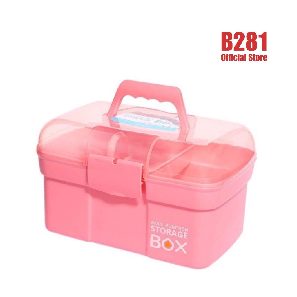 Cốp Nhựa Đựng Đồ Nail - Mi - Makeup 154 - B281 Nail Official