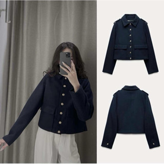 Áo khoác dạ nữ Zara auth