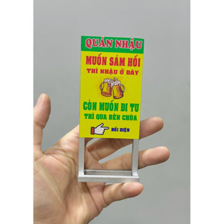 mô hình bảng hiệu hộp đèn 1/12