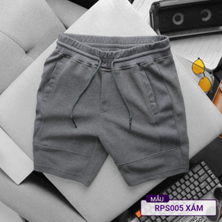 [XẢ KHO] Quần thun nam thể thao ngắn cao cấp por cực đẹp RPS002 - quần short thun nam Riooshop