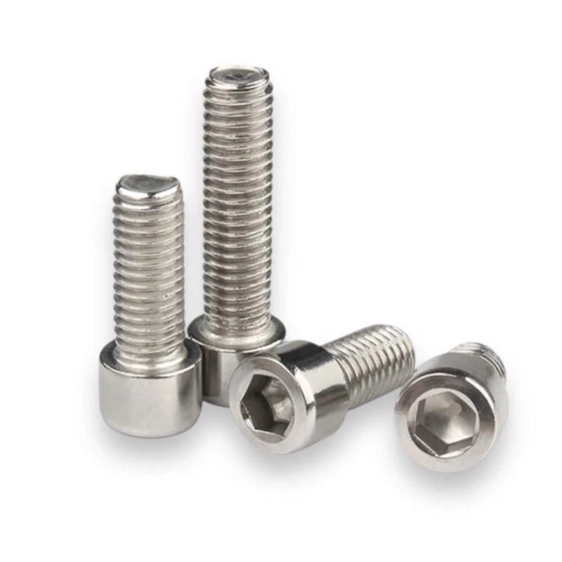 (GIÁ SỐC ) combo 5 con Ốc 6li trụ lục giác inox  M6X10 M6X15 M6X20 M6X25 M6X30 M6X40 M6X50 M6X60 M6X