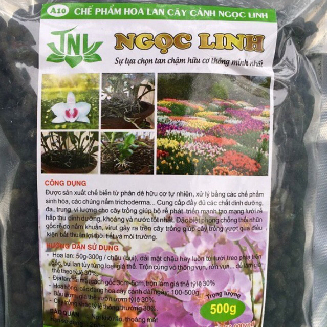Phân dê tan chậm hữu cơ Ngọc Linh gói 500g