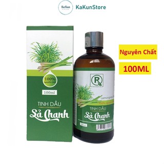 Tinh dầu Sả Chanh Nguyên Chất (100ml) I Tinh dầu đuổi muỗi I Xông phòng I Thơm phòng (Loại 1)