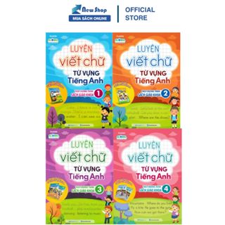 Sách - Luyện Viết Chữ Từ Vựng Tiếng Anh Theo Chương Trình Sách Giáo Khoa - MEGA