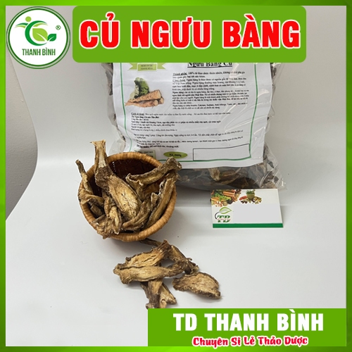 Củ Ngưu Bàng (Củ Ngưu Báng) 100g - Thảo Dược Quý