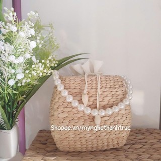Túi Lục Bình hoa thị đan dày