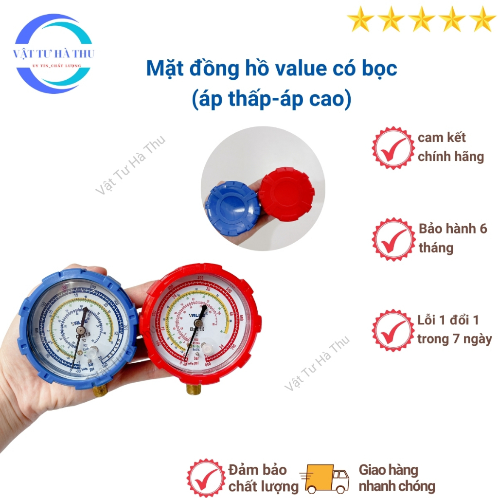 Mặt đồng hồ nạp gas Value hàng chính hãng