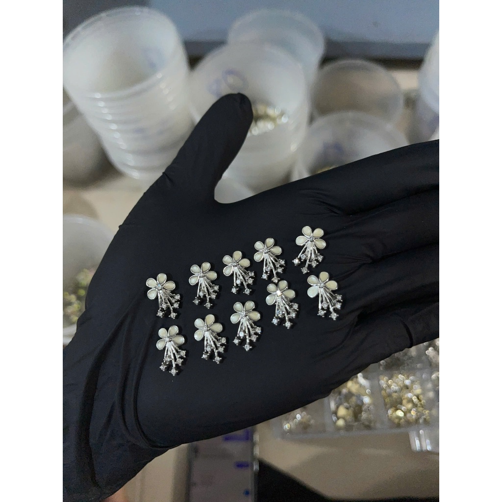 set phụ kiện charm gắn móng