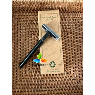 100 dao cạo râu khách sạn đựng vỏ hộp giấy Karaft dùng 1 lần Mephuclam.4.7