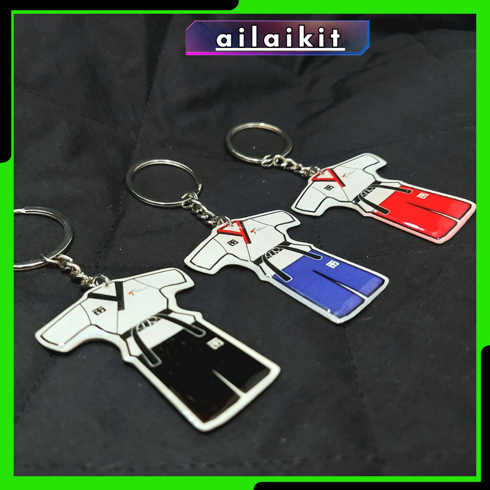 Móc Khóa Taekwondo Hình Võ Phục Quyền ChiBI | Nhựa dẻo đủ màu siêu cute Ailaikit Mẫu mới 2024