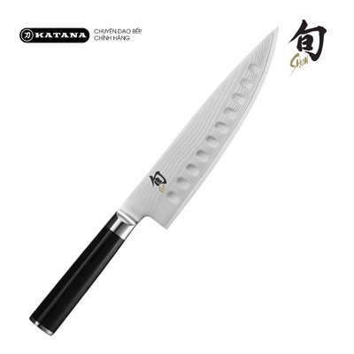 Dao bếp Nhật cao cấp Shun Classic H.G. Chef - Dao thái thịt cá thép Damascuss 69 lớp DM0719 (200mm)