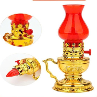 Combo 2 Đèn Thờ Để Bàn Dùng Pin Vĩnh Cửu Chống Cháy Nổ,Đèn Thờ Dùng Pin Không Khói