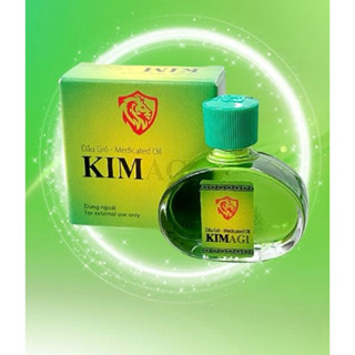 Dầu gió KIM AGI, thoa côn trùng cắn muỗi đốt, tác dụng xông hơi giải cảm (1 chai 6ml)