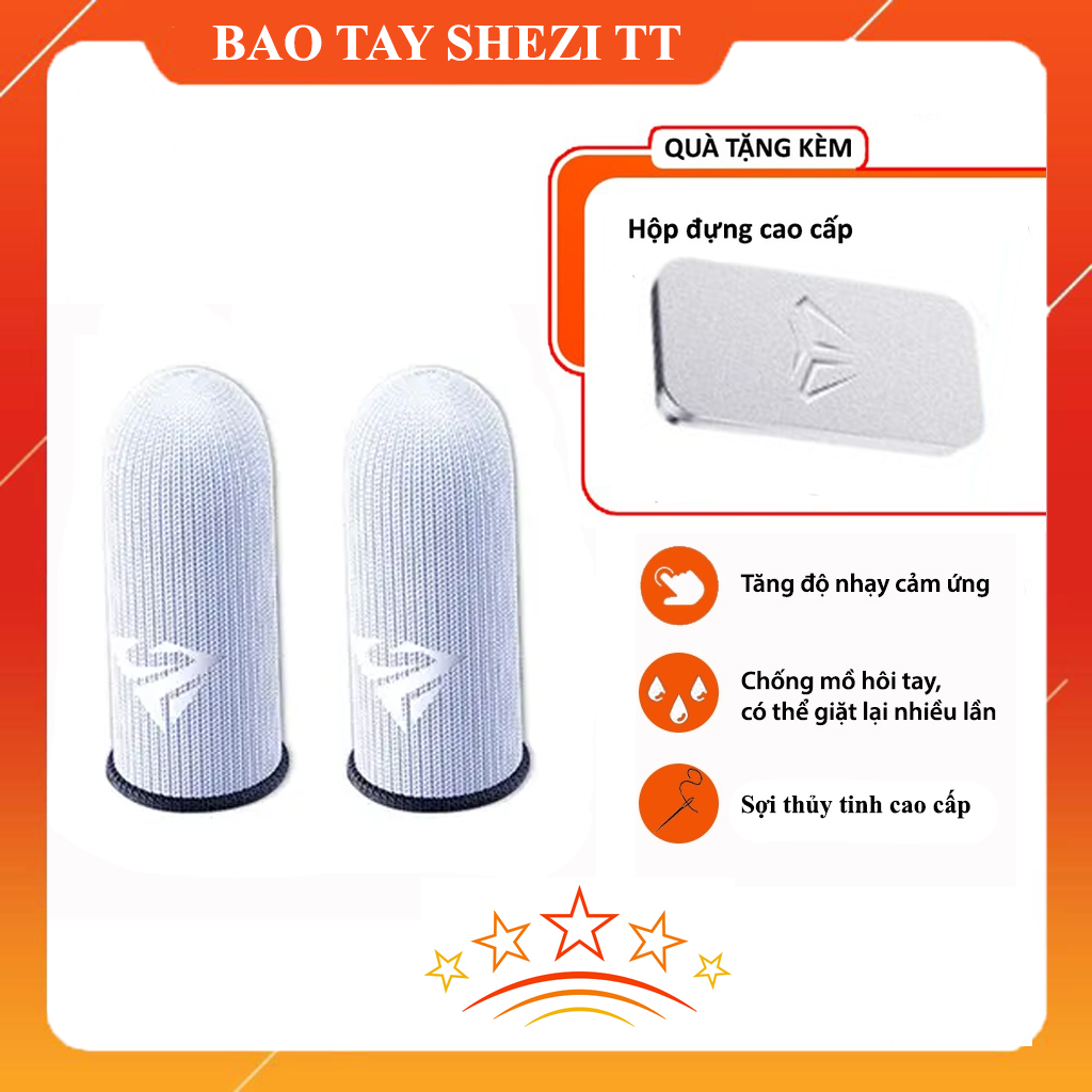 Bao tay chơi game cao cấp Shezi sợi Thủy Tinh 😍Freeship😍 Găng tay chơi game ff