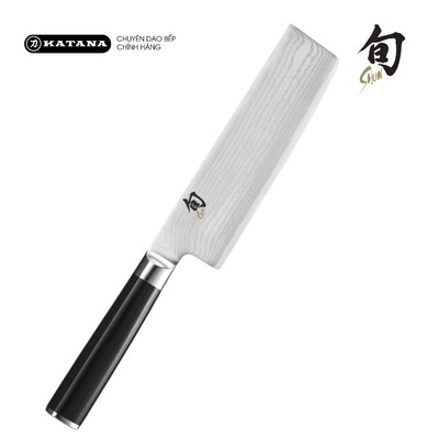 Dao bếp Nhật cao cấp Shun Classic Nakiri - Dao thái rau củ thép Damascuss 69 lớp DM0728 (160mm)