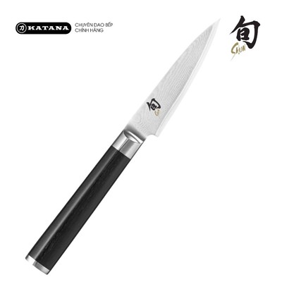 Dao bếp Nhật cao cấp Shun Classic Paring thép Damascus 69 lớp - Dao gọt tỉa hoa quả DM0700 (89mm)