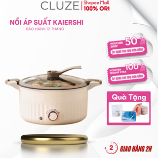 Nồi Áp Suất Đa Năng Cluzemart KAIERSHI Dung Tích 5L Size 24cm, Công Suất 800W, 4 Chế Độ Nấu Đa năng