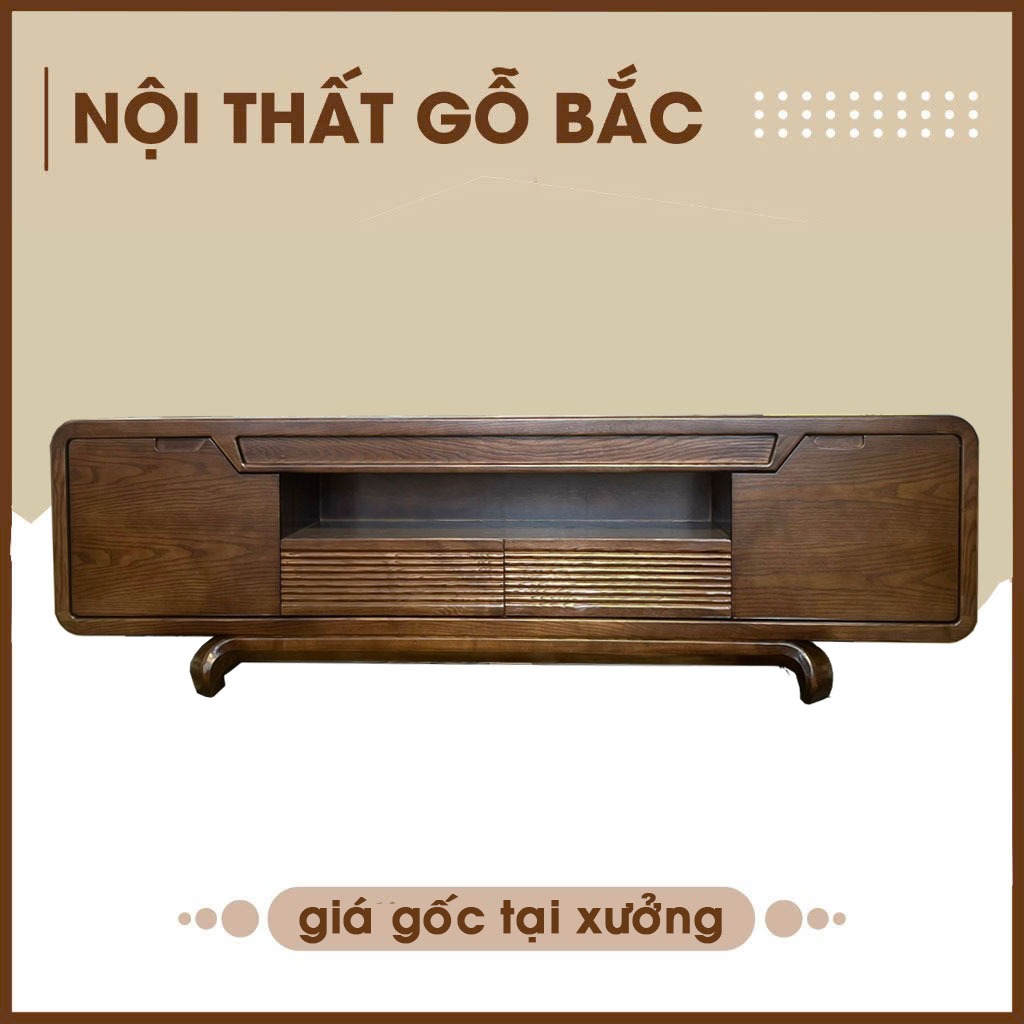 Kệ Tivi Thiết Kế Mới Nhất 2024, Chân Xoắn Mềm Mại