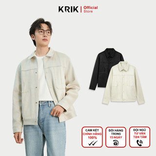 Áo Khoác Nam KRIK Form Regular Chất Liệu Polyester Cao Cấp Thiết Kế Năng Động Lịch Lãm AK5115