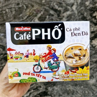 Cà Phê Phố Sữa Đá / Đen Đá Hộp 240g/160g