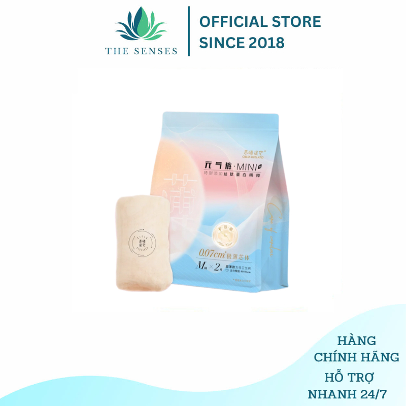 Băng Quần Vô hình Cielo Stellato Siêu Mỏng, Chống Tràn 360 - The Senses