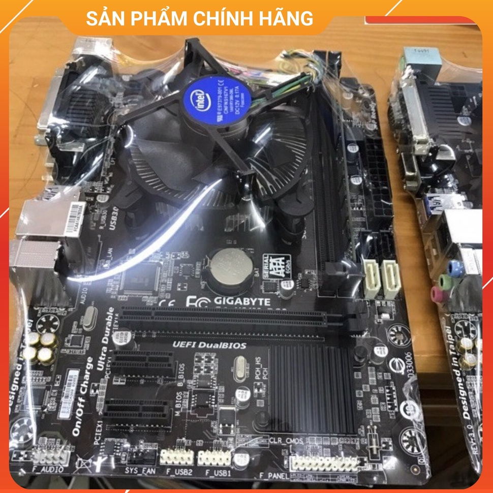 COMBO MAIN CPU FAN RAM G31 G41 H61 các hãng ráp case