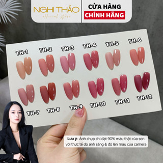 Sơn gel thạch đục hồng lẻ màu RAMYLA