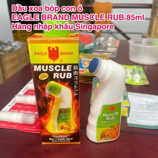 DẦU XOA BÓP CON Ó EAGLE BRAND MUSCLE RUB 85ML DẠNG LĂN , HÀNG NHẬP KHẨU SINGAPORE