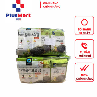 Lá kim miếng ăn liền vị oliu truyền thống 6+3 Daesang Hàn Quốc