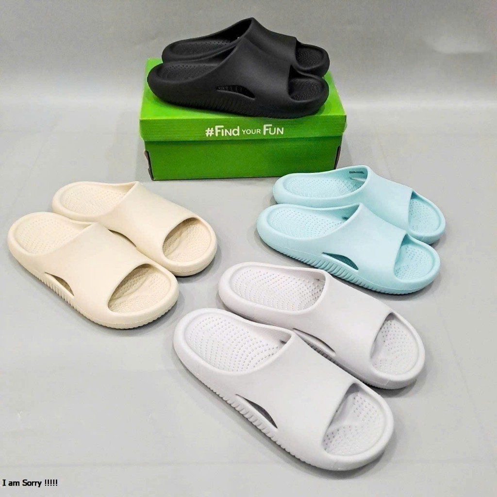 Dép quai ngang mellow slide unisex, dép bánh mỳ đúc nguyên khối nam nữ siêu nhẹ,siêu êm - Nhà Cá Sấu