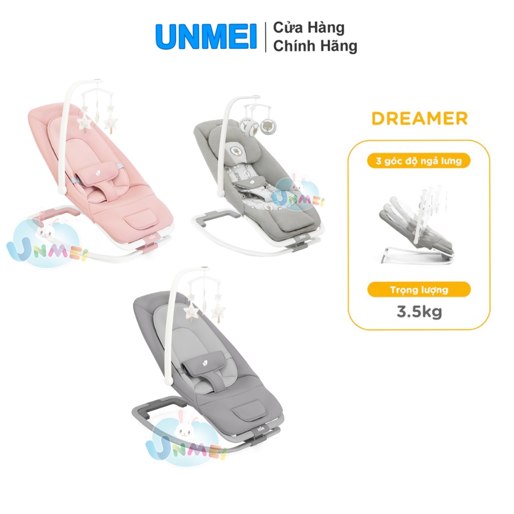 Ghế rung trẻ em Joie Dreamer cho bé từ sơ sinh đến 15kg