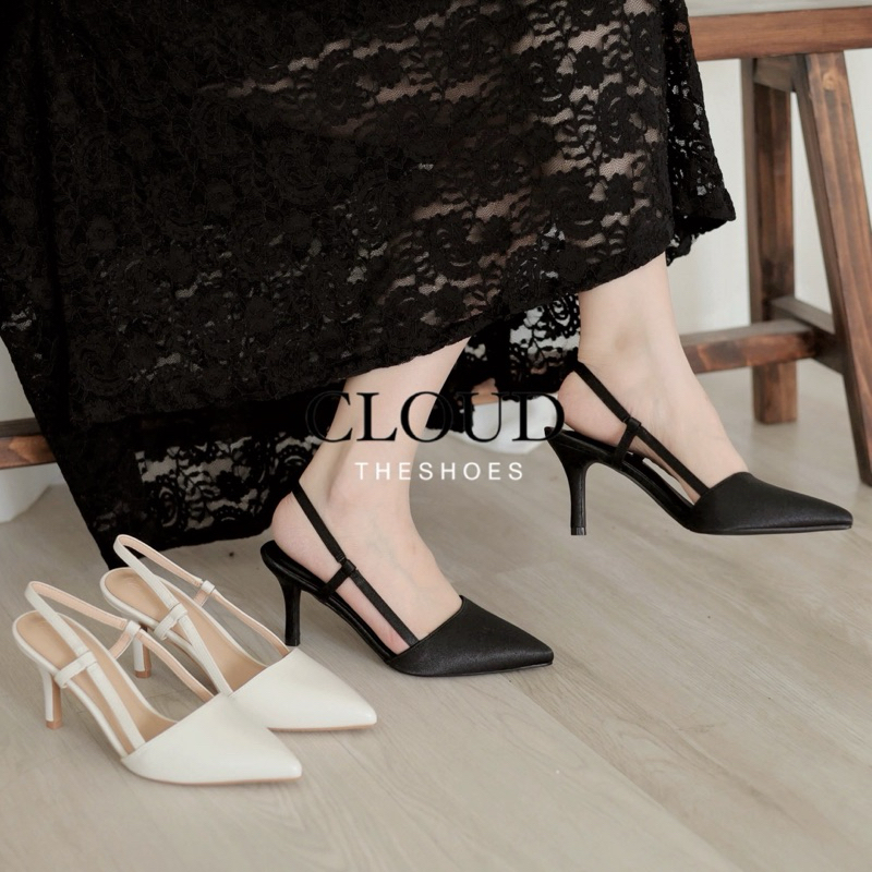 Giày cao gót nữ 8cm mũi nhọn