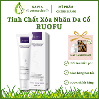 Tinh chất lăn cổ xóa nhăn RUOFU - Kem dưỡng RUOFU săn chắc, mờ nhăn, trẻ hóa vùng da, đẩy lùi dấu hiệu tuổi tác - XAVIA