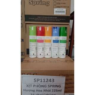 Xịt Thơm Phòng Spring 250ml (đủ mùi)