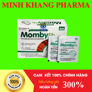 MOMBY FIB Cốm vi sinh, Men vi sinh cho bé giúp nhuận tràng giúp bé tiêu hoá tốt, bổ sung chất xơ và vitamin, hết táo bón