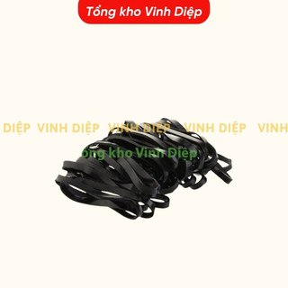 Gói 100g Chun buộc tóc đen, nhiều màu ,dây cột tóc