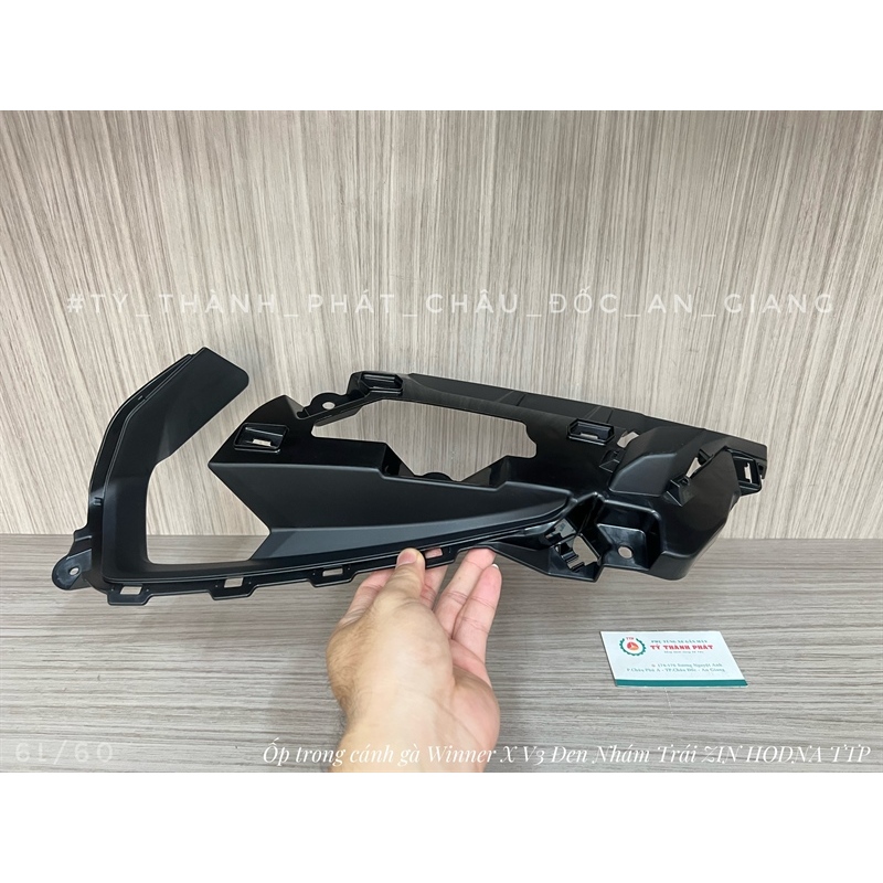 Ốp trong cánh gà Winner X V3 Đen Nhám NH-1 Trái - ( 1 Cái )