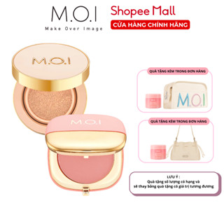 Combo Phấn nước Premium Baby Skin Cushion và Phấn má hồng MOI Cosmetics