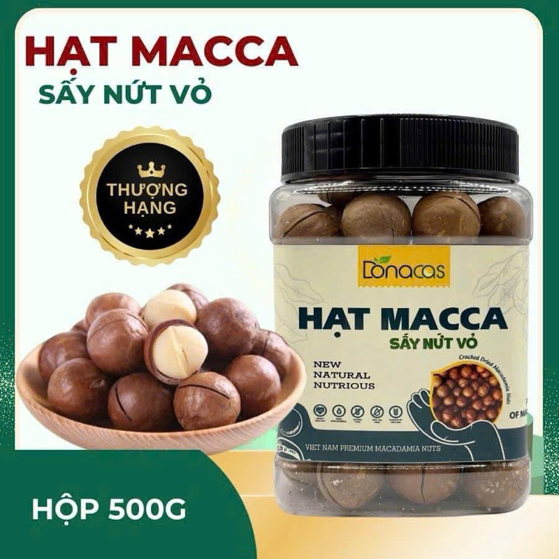 Hạt Macca tuyển chọn 500gram