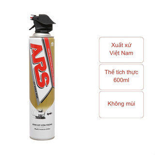  Chai Xịt Đuổi Muỗi Kiến Gián Côn Trùng hiệu ARS 600ml Không Mùi   chai trắng   -g43 