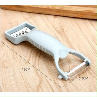 Nạo gọt củ quả lúa mạch 2 đầu, dụng cụ bào sợi, gọt vỏ dễ dàng tiện dụng. Nạo gọt trái cây