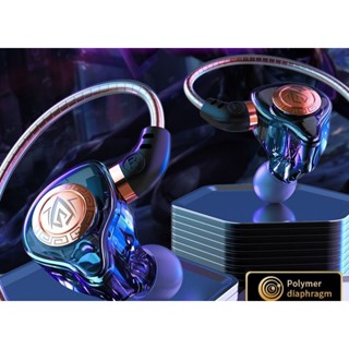 Tai nghe có dây TEKKIN KJ57 Bass Có Mic Khử Tiếng Ồn HiFi PC Máy Tính Để Bàn Tai Nghe Đa Năng Kép 3.5mm