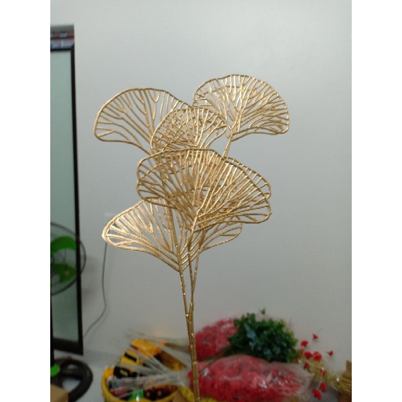 Cành rẻ quạt 3 nhánh trang trí Tết