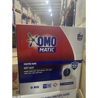 Bột giặt Omo Matic chuyên dụng 9KG dành cho máy giặt cửa trước, cửa trên và giặt tay