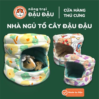 Nhà Ngủ Cho Bọ Ú, Chuột Lang, Thỏ Con, Mèo Con Tổ Ngủ Trú Ẩn Đậu Đậu