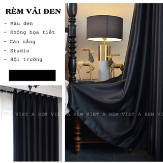 Rèm Màu Đen - Phông Nền Đen Chụp Ảnh Studio, Phông Hội Trường, Livetream , Rèm Cản Sáng Cửa Sổ Phòng Ngủ