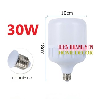 bóng đèn led bulb 30W - ÁNH SÁNG TRẮNG
