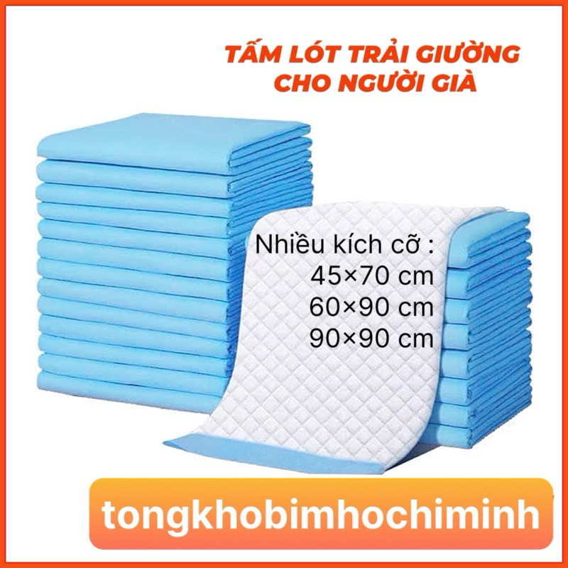 TÚI 10 - 30 MIẾNG TẤM LÓT TRẢI GIƯỜNG CHO NGƯỜI GIÀ - TẤM LÓT Y TẾ - TẤM LÓT SAU SINH